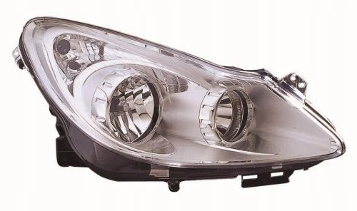 фото №1, Фара правий opel corsa d 2006-2010 h1/h7