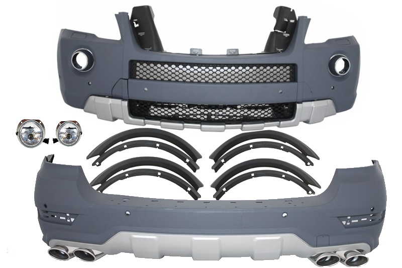 Купить Бампер перед задний  mercedes ml klasa w164 08-11 amg