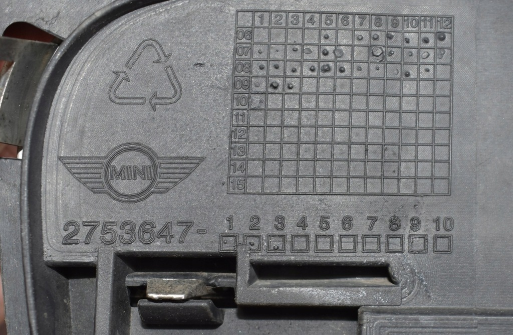 фото №5, Mini cooper r55 r56 решітка бампера перед org!