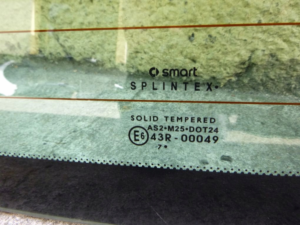 фото №6, Smart fortwo w 451 скло задня w кришка