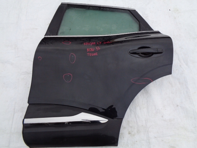 фото №1, Renault kadjar lift дверь левая задние tegne 2019r
