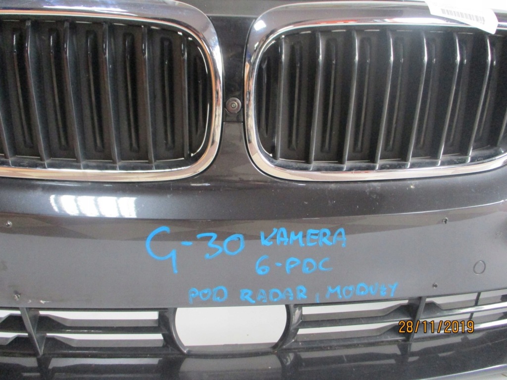 фото №7, Бампер bmw 5 g30 6x pdc камера pod радар модулі