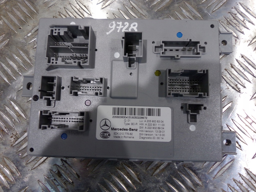 фото №1, C w205 модуль sam a2059008304 mercedes