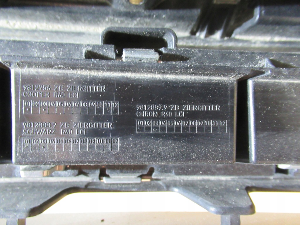 фото №10, Решітка бампера mini cooper r60