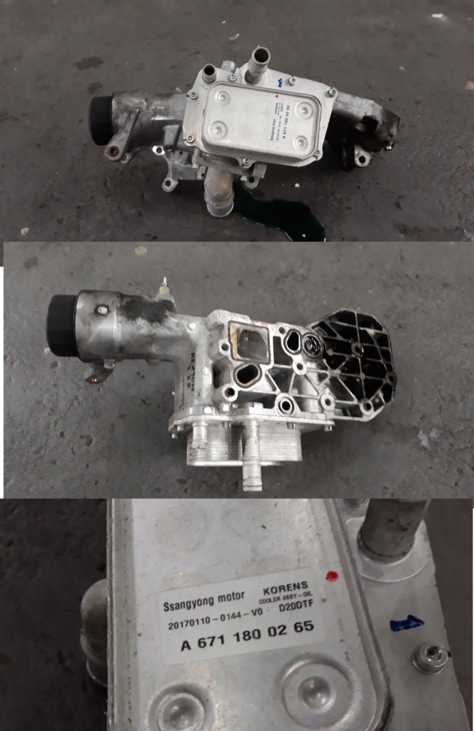 фото №1, Ssangyong rexton g4 iv 2017 - радиатор масла