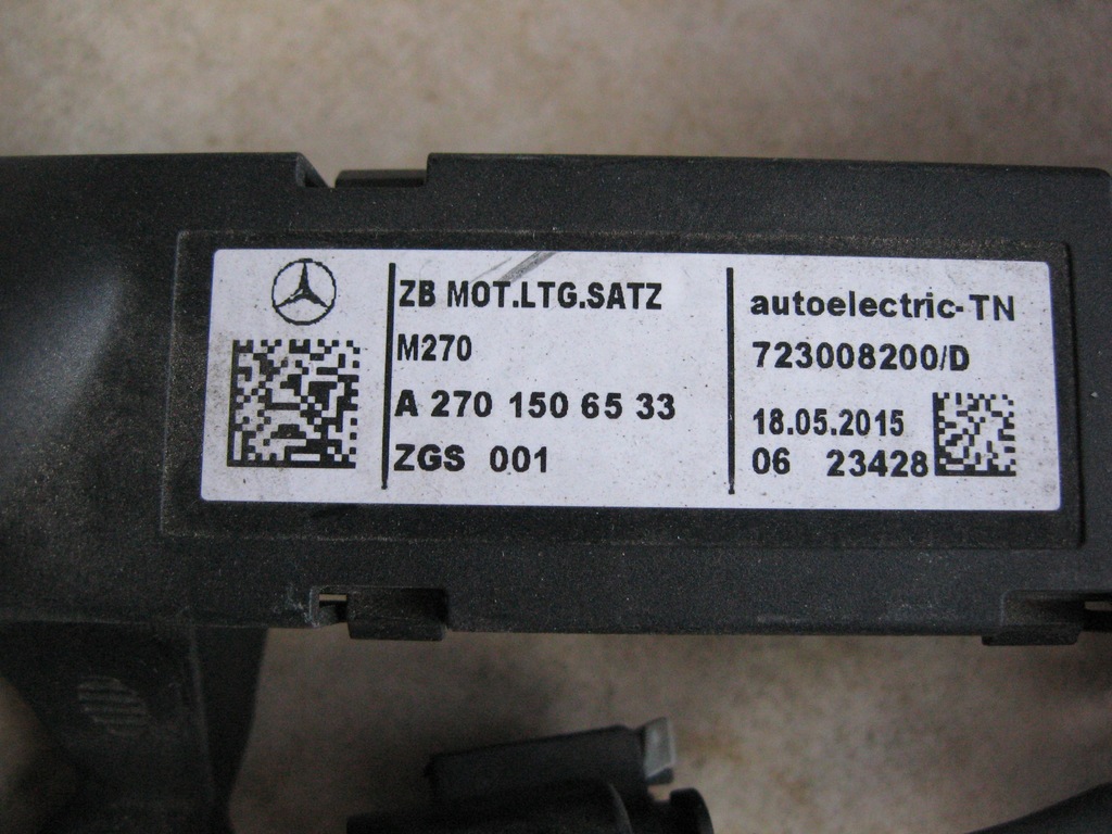 фото №6, Джгут двигуна - mercedes w117 w156 w176 w246