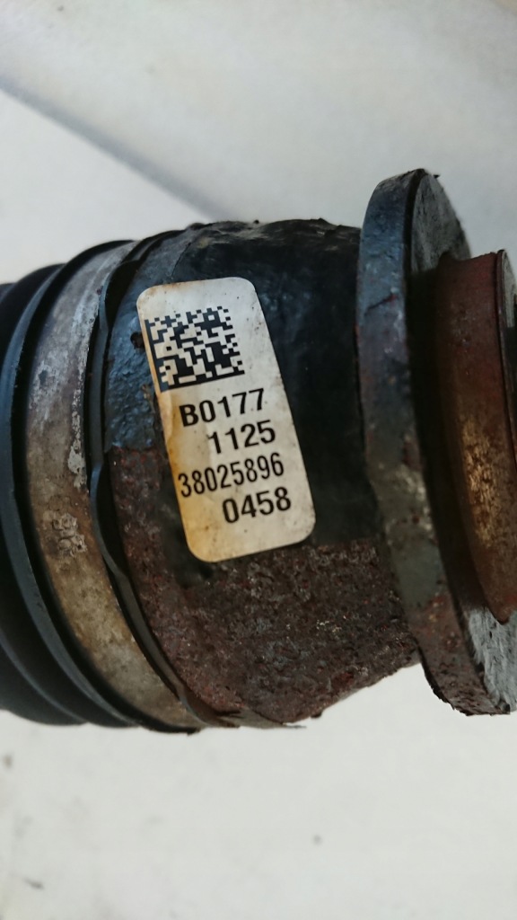 фото №3, Привідний вал ліва задня jeep cherokee kl 3.2 p68248718aa