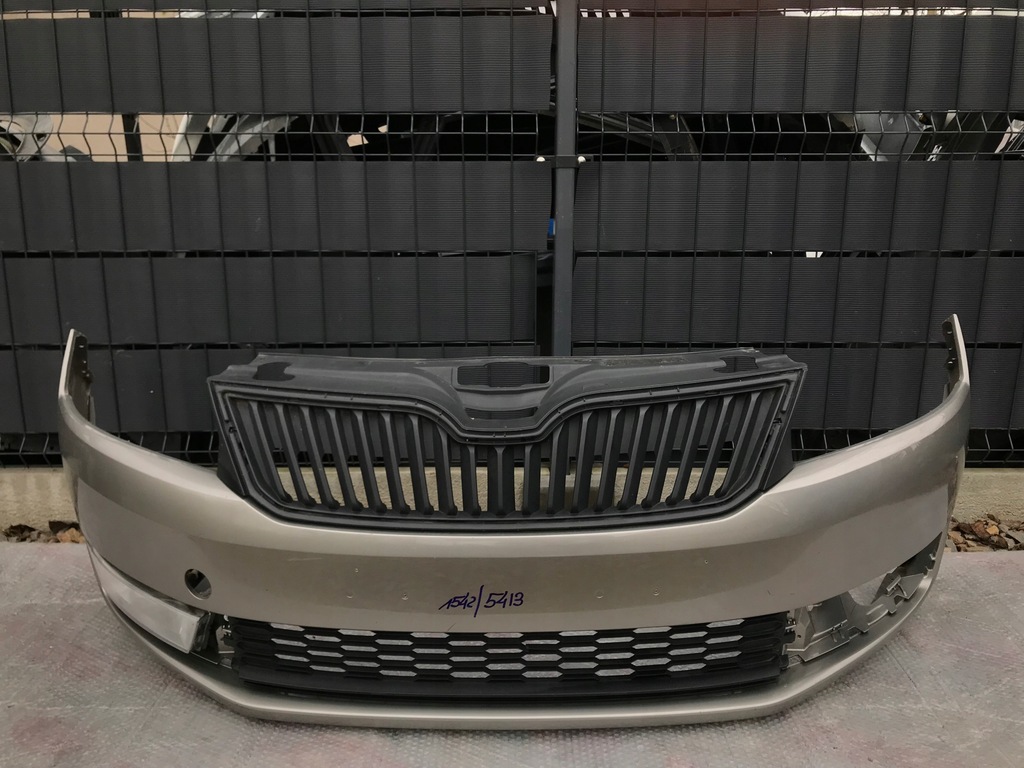 фото №1, Skoda rapidj 5j бампер перед передний 2012-2017