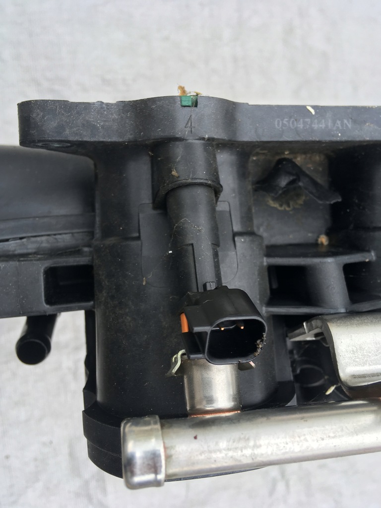 фото №6, Jeep compass ii коллектор всасывающий дроссельная заслонка форсунки 2.4