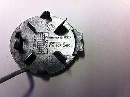 фото №2, Vw touran lift заглушка фаркоп чёрный mat перед 1t0