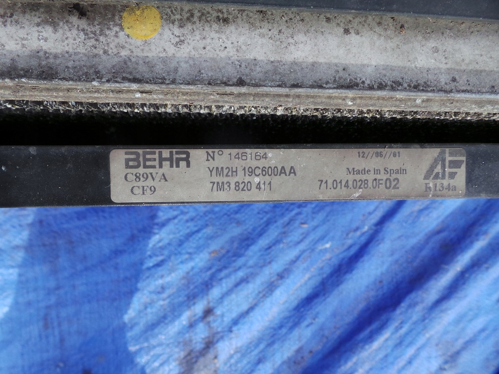 фото №5, Радиатор + вентиляторы vw sharan i lift 1.9tdi