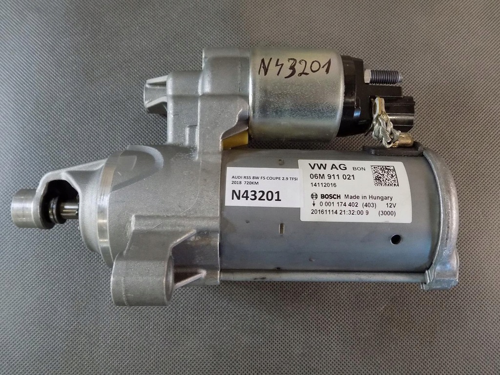 фото №1, Audi rs5 8w стартер 06m911021