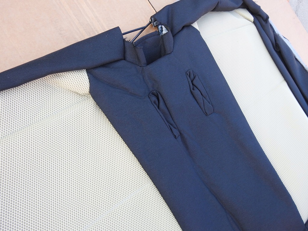 фото №6, Обшивка сидіння сидіння fiat panda ii 4x4 чорні