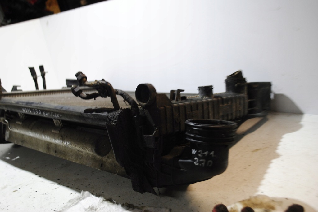 фото №7, Радіатор wody кондиціонер інтеркулер комплект w211 2.7