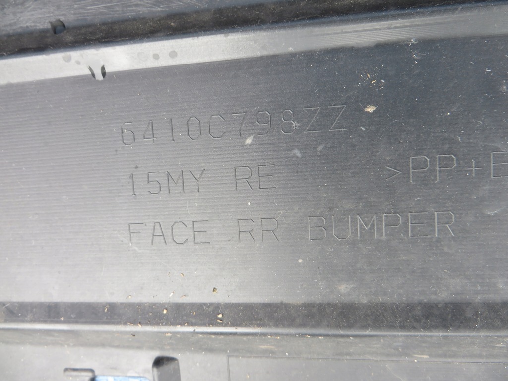 фото №10, Mitsubishi outlander 2016- бампер задній задня