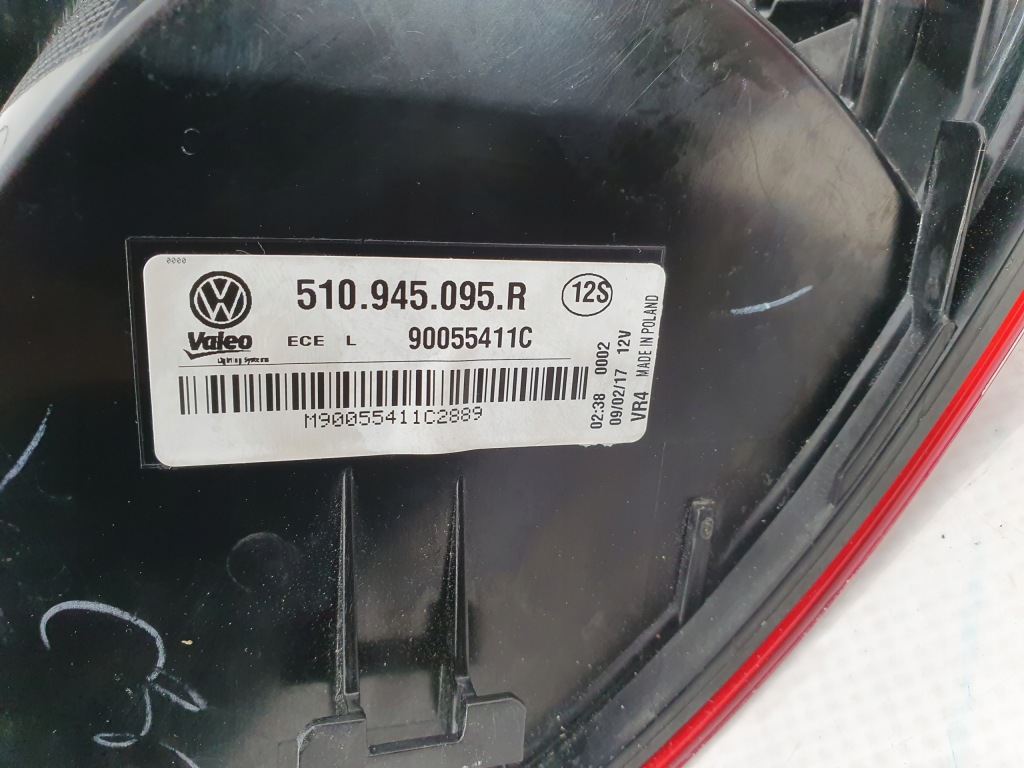 фото №8, Vw golf sportsvan 14-20 лампа левая задняя задняя