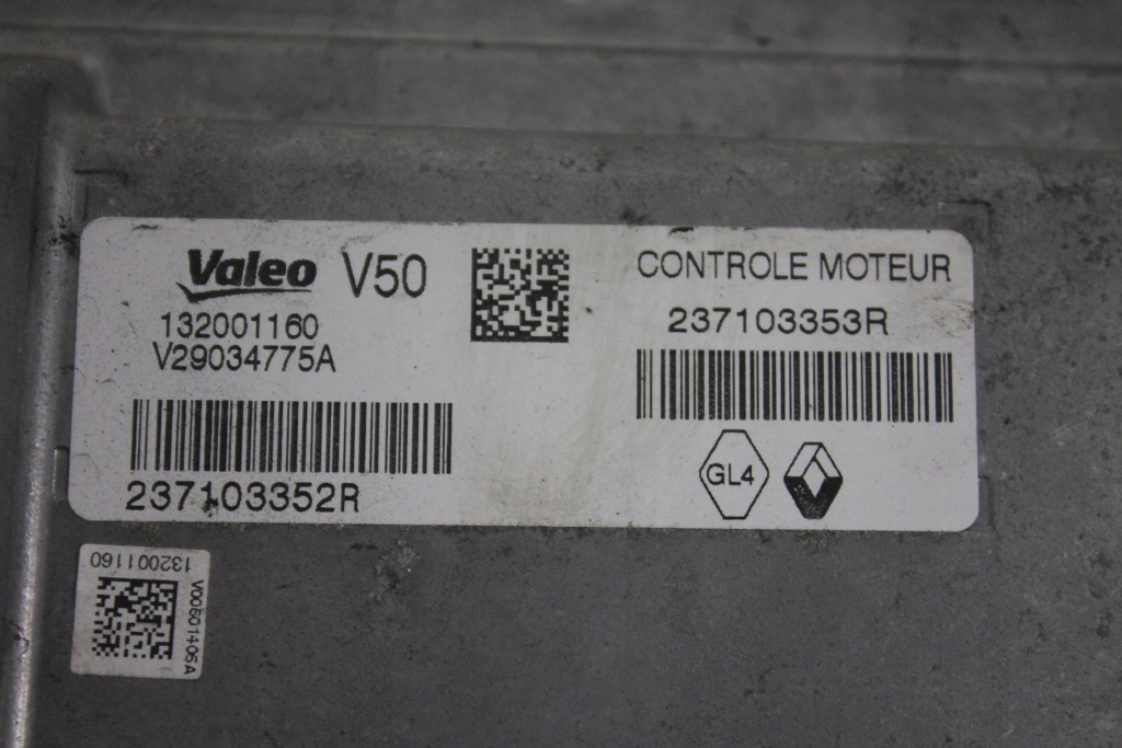 фото №4, Бортовий комп'ютер двигуна 237103353r renault captur 0.9 tce