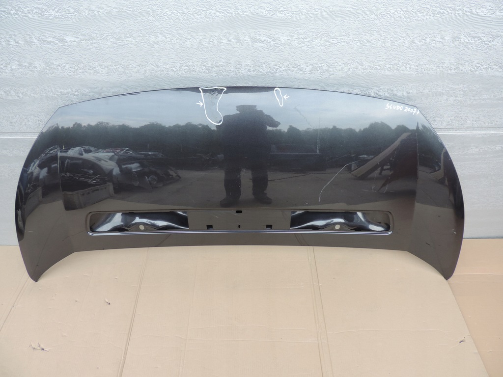 фото №1, Fiat scudo 2007 2008 капот крышка двигателя