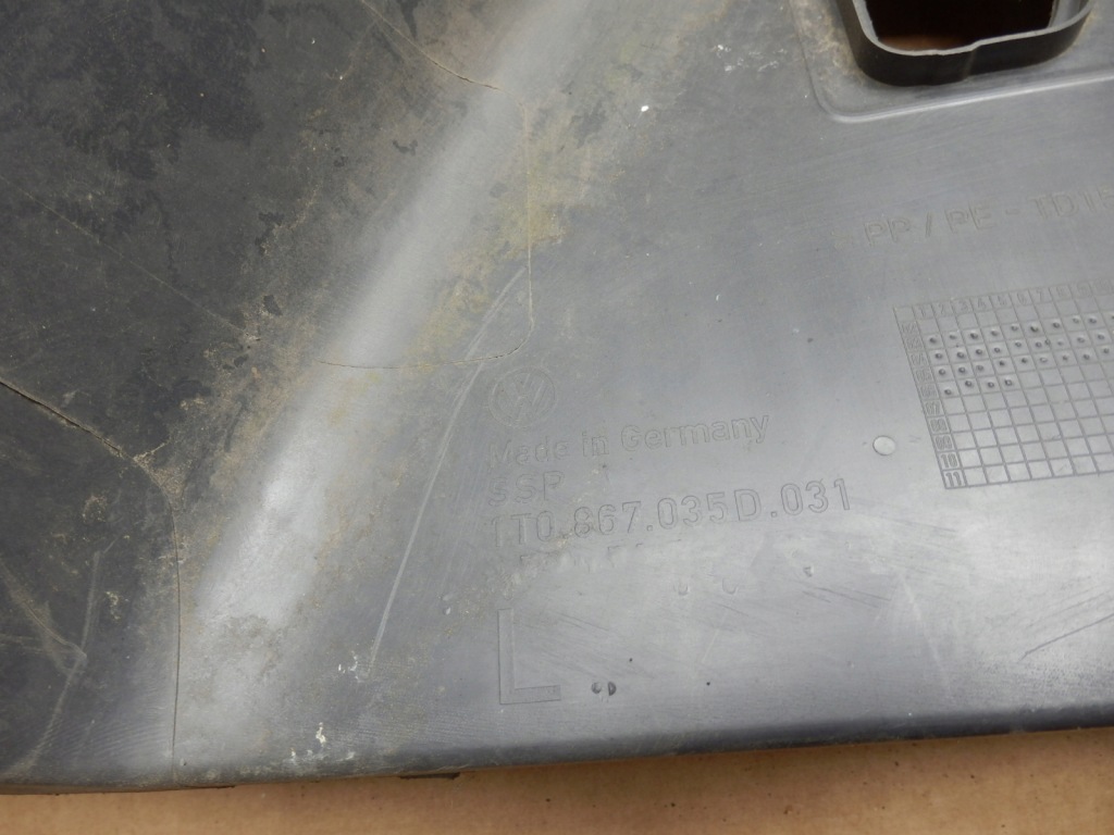 фото №5, Vw touran 7os обшивка багажник лівий задня оббивка