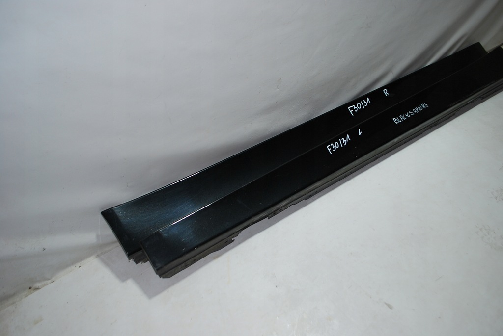 фото №4, Bmw f30 f31 накладки молдинг порог blacksapphire