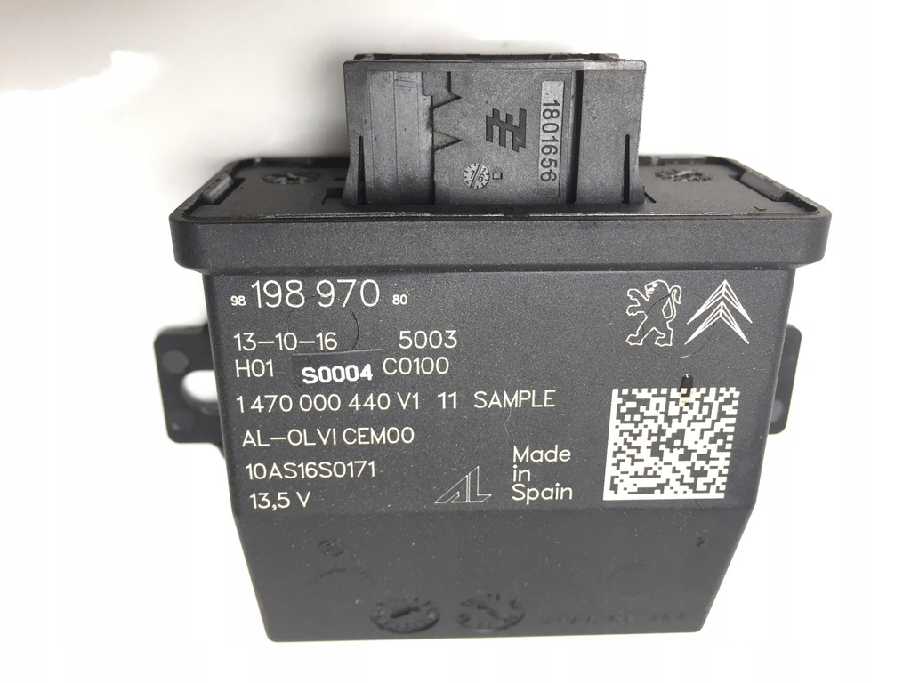 фото №1, Peugeot rifter модуль лампа фары