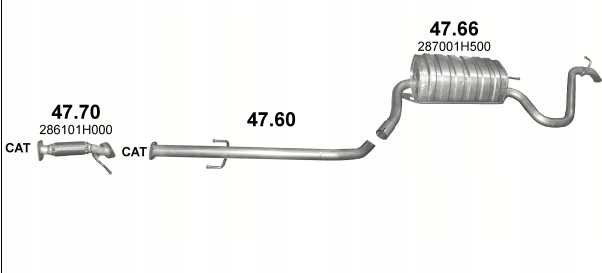 фото №5, Труба kia ceed hyundai i30 47.70