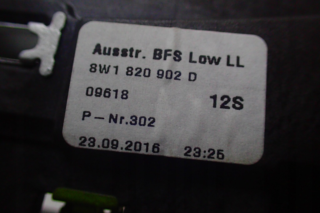 фото №8, Audi a5 8w решётка обдув средняя 8w1820902d