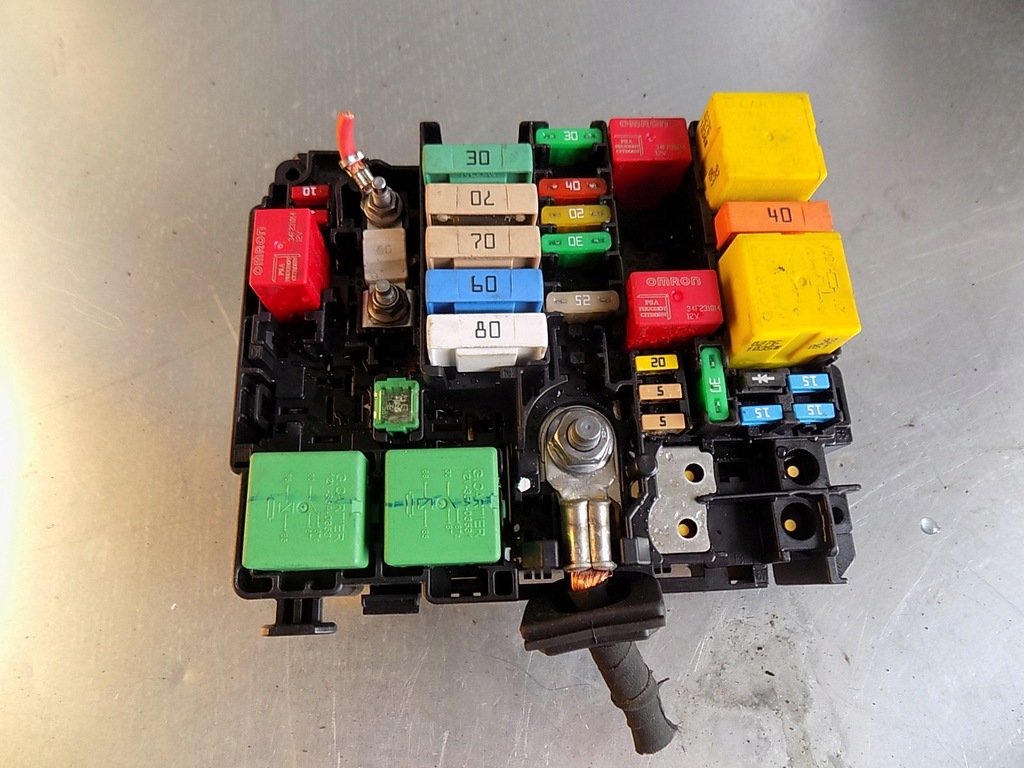 фото №1, Citroen peugeot модуль коробка bsm 9804848580