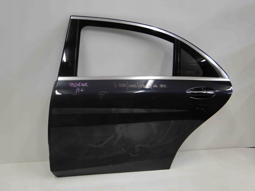 фото №2, Mercedes s w222 222 long молдинг дверь левая задние