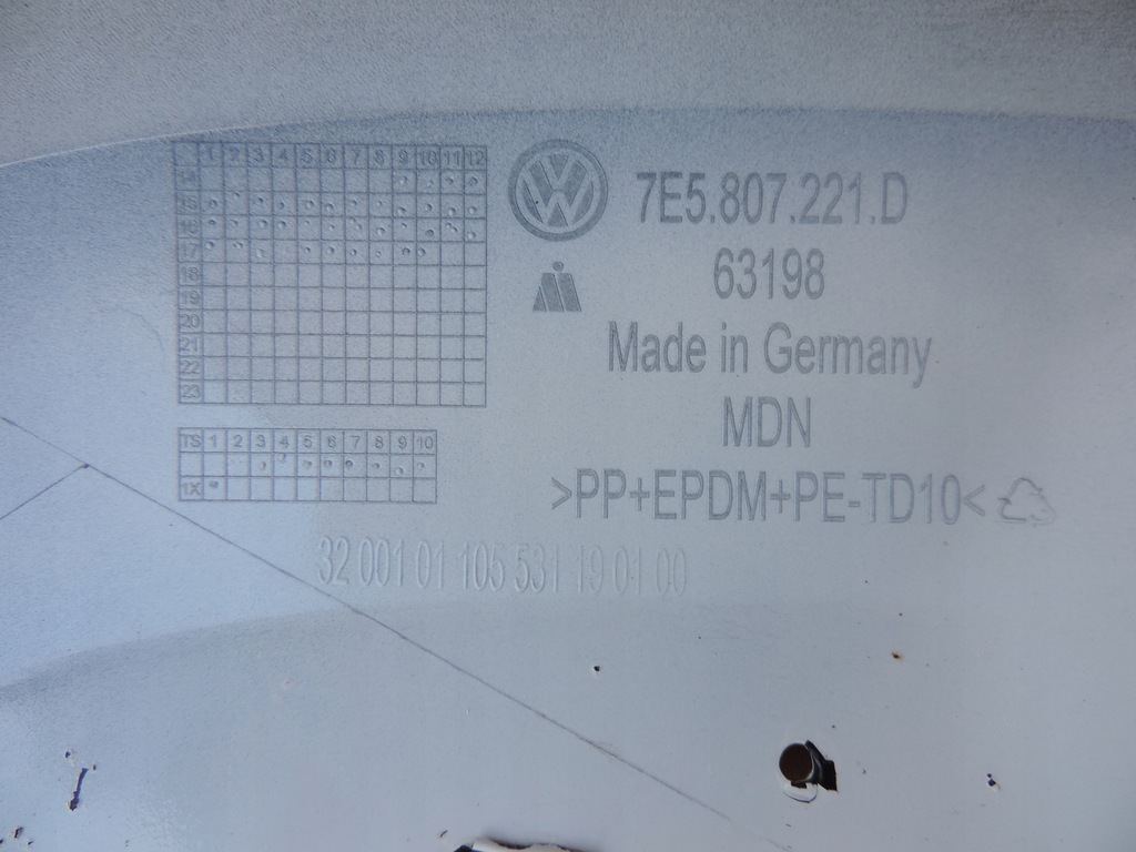 фото №8, Vw t6 7e0 2015 2016 передній бампер