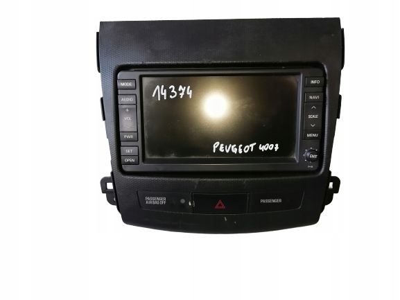 фото №1, Peugeot 4007 навигация gps 8750a138