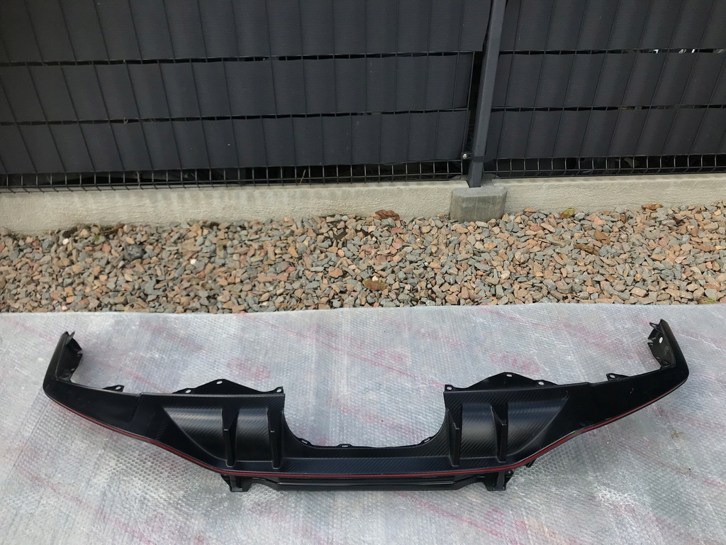 фото №1, Honda civic x type r спойлер накладка бампера 17-