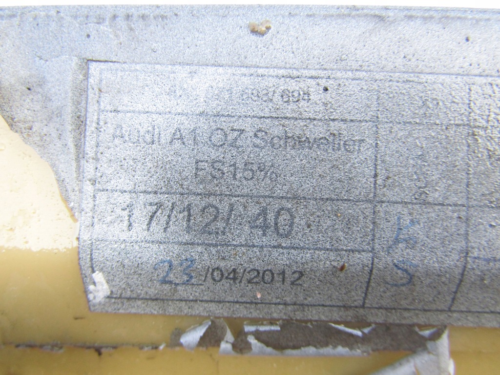 фото №10, Порог молдинг audi a1 8x 10-14 5d левая обычная