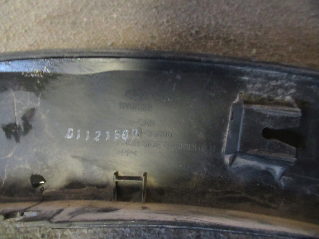 фото №3, Kia sportage iii молдинг na крыло левый перед