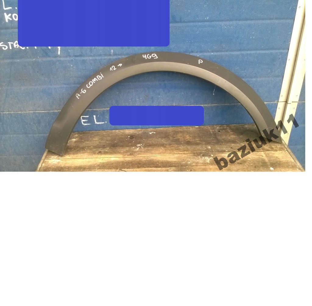 фото №1, Накладка молдинг крила audi a6 4g9 p. перед