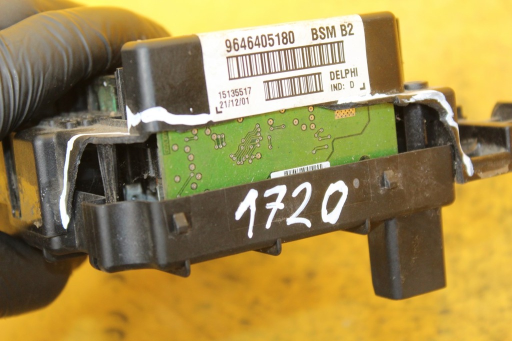 фото №6, Модуль коробка bsm peugeot 307 2.0 hdi 9646405180