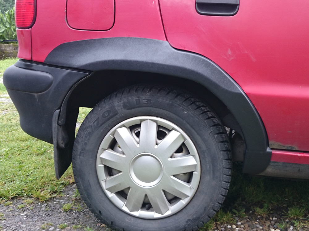 фото №6, Накладки крыла citroen berlingo i peugeot partner po lift +film