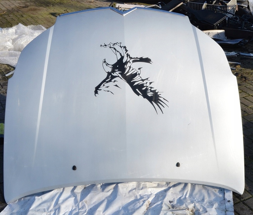 Citroen c5 fl 2004-2008 капот крышка двигателя молдинг хром серебристая Недорого