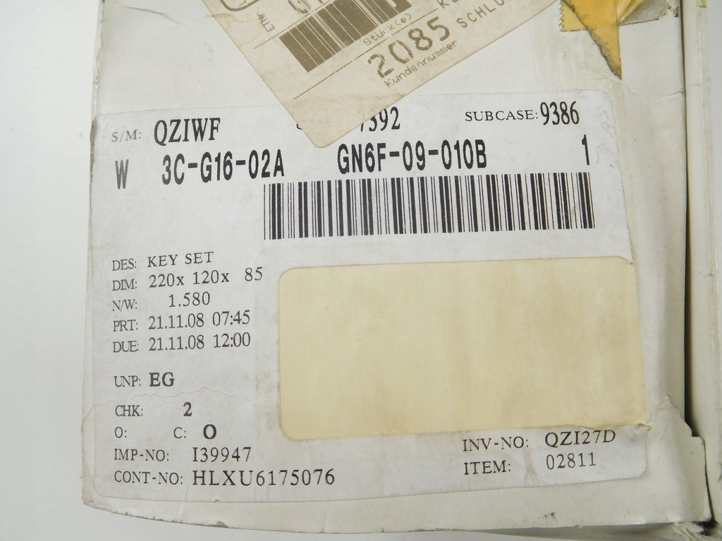 фото №8, Замок зажигания зажигания mazda 6 wagon gy 05- gn6f09010b