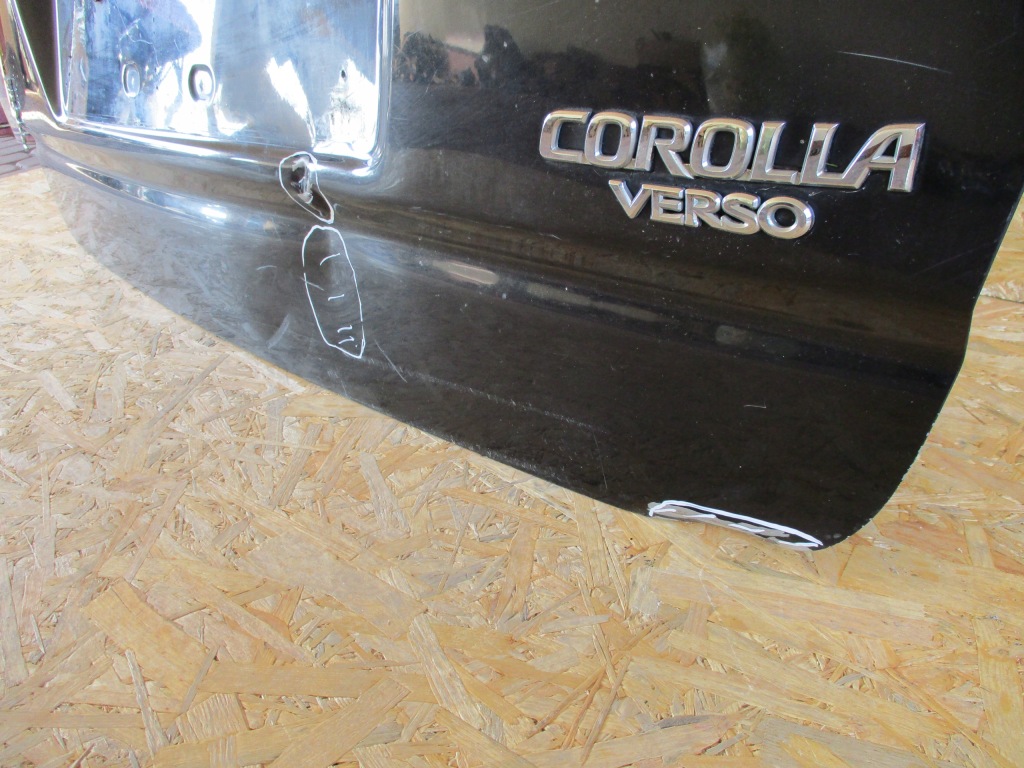 фото №4, Крышка багажника задняя задняя toyota corolla verso 04-08
