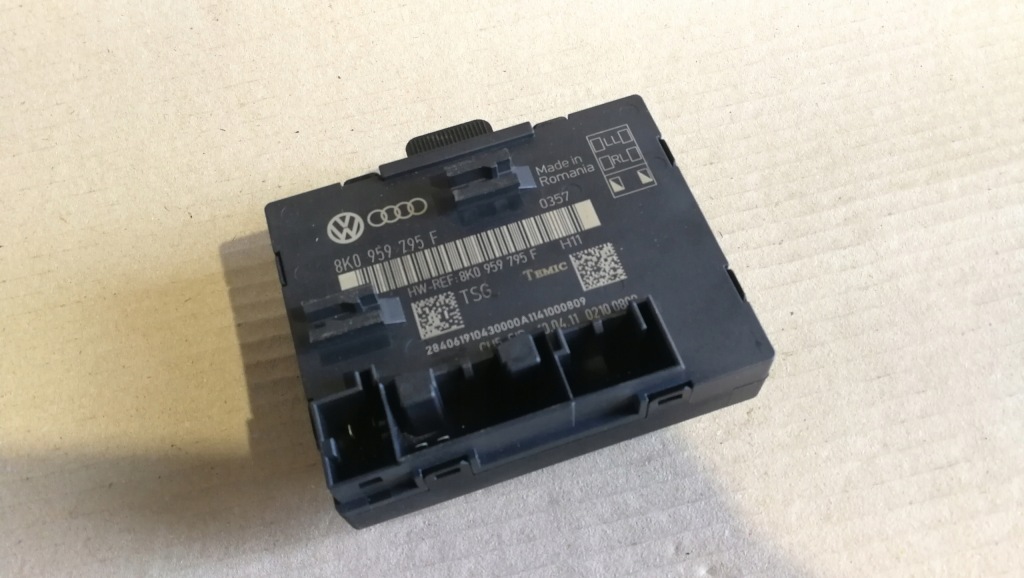 фото №1, Модуль блок управления дверь audi a4 b8 a5 q5 8k0959795f