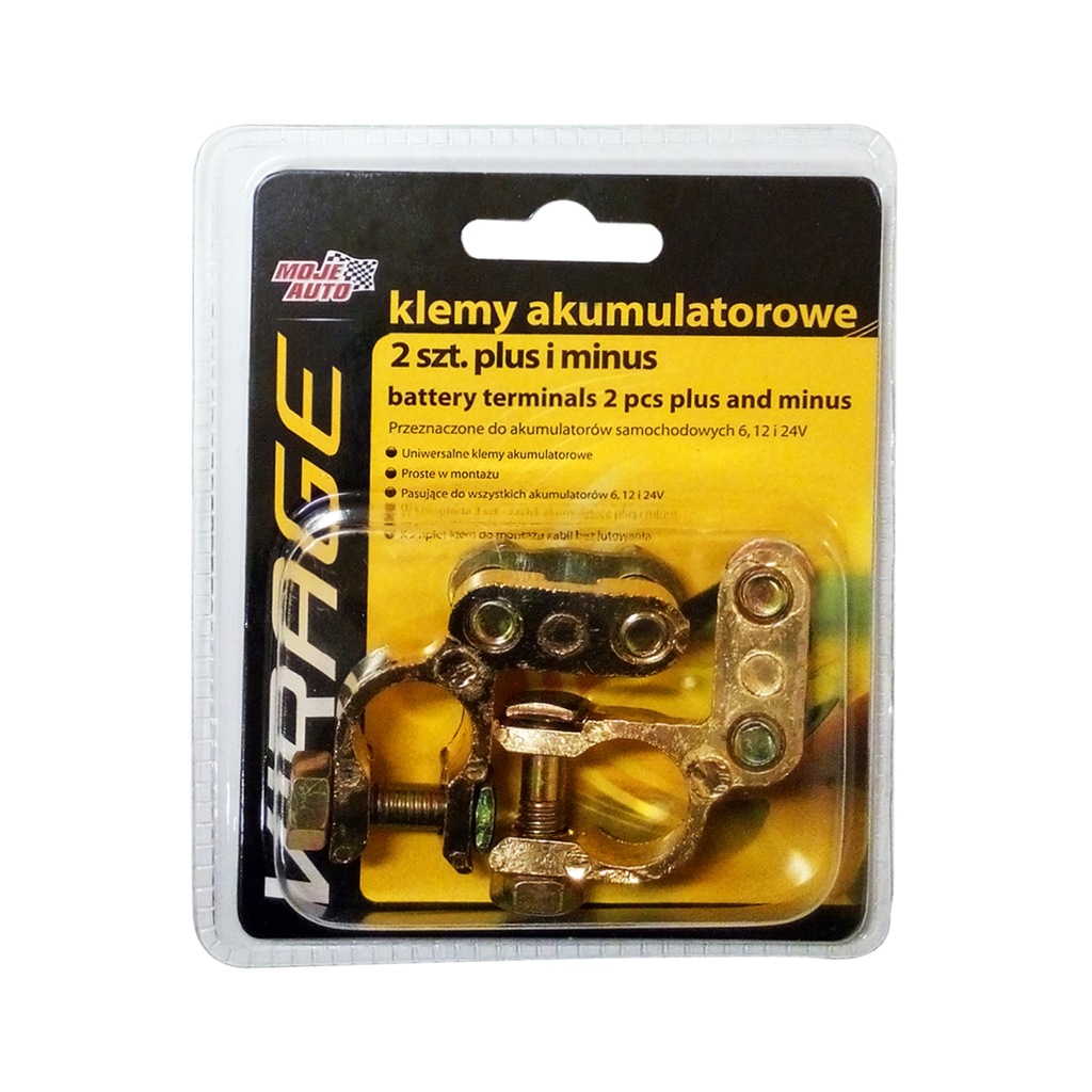 фото №1, Клеммы akumulatorowe moje авто 93-017