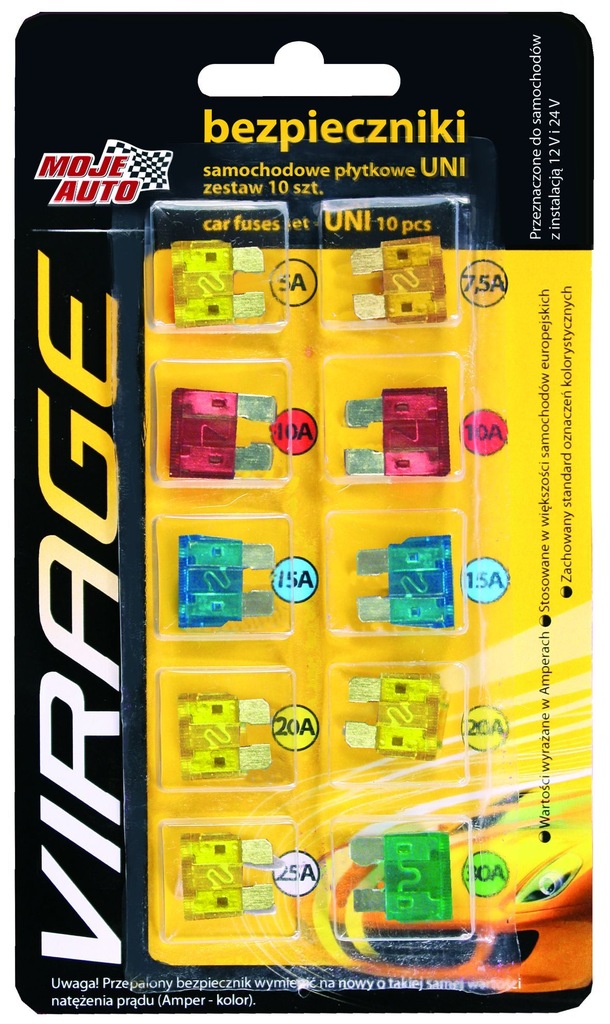 фото №2, Предохранитель набор предохранителей plytkowych unival