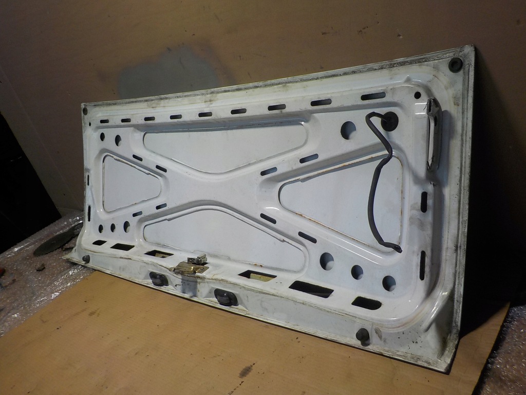 фото №6, Vw fox кришка багажника багажника задня задня білий