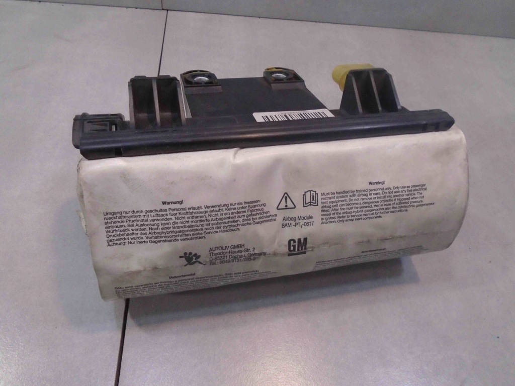 фото №1, Подушка подушка безпеки пасажира combo c 1.3 cdti 13188043