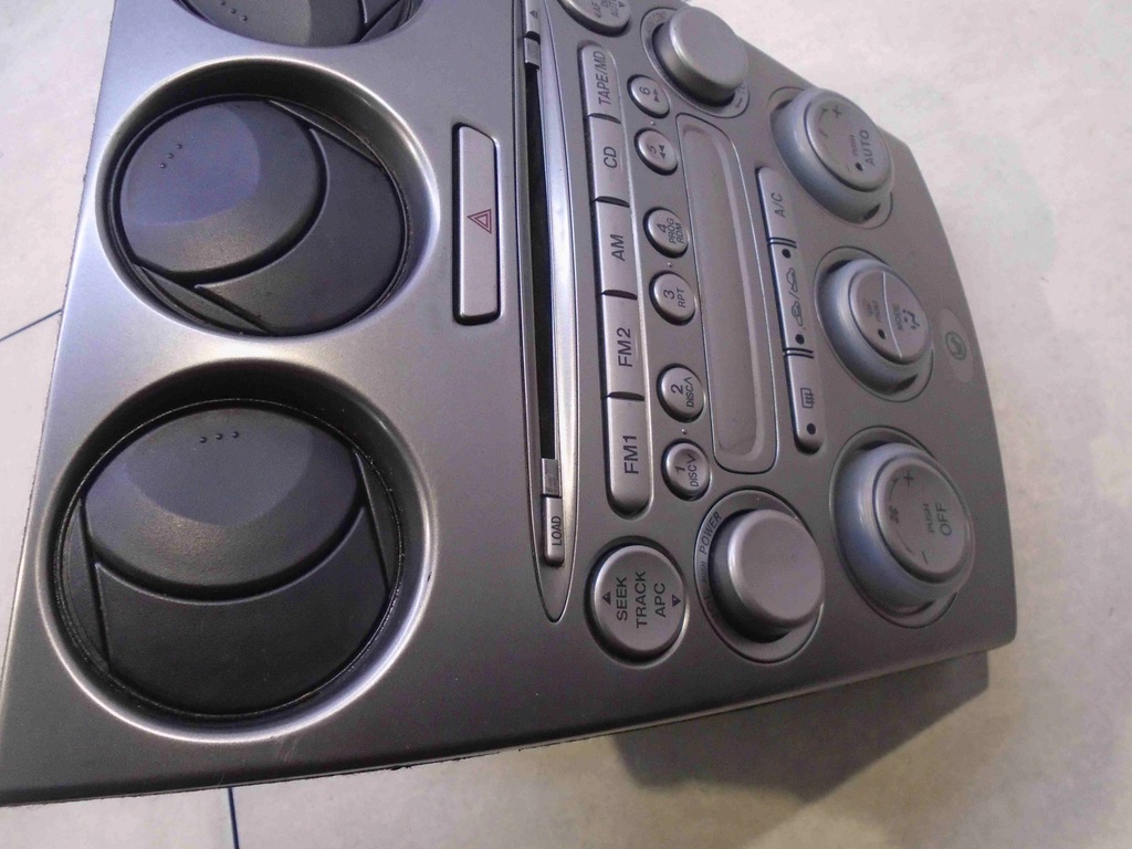 фото №3, Радіопрогравач з cd mazda 6 gj6j66dsxg02