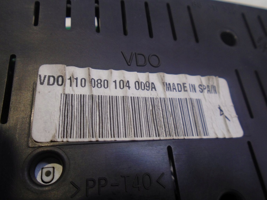 фото №4, Счетчик приборы seat cordoba 1.2 v06l0920801