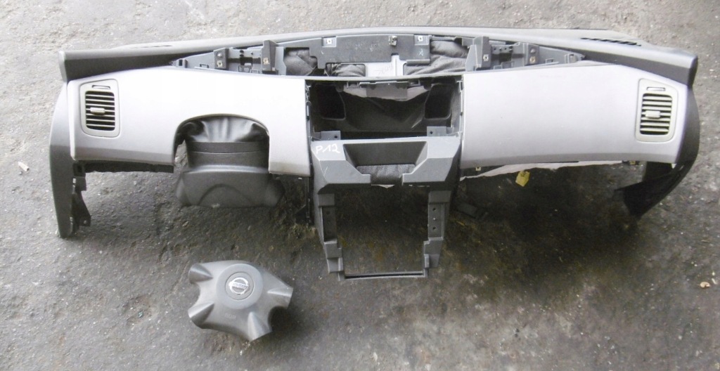 фото №1, Nissan primera p12 консоль панель приладів подушки безпеки