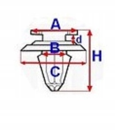 фото №3, Кліпса оббивка land rover range rover sport