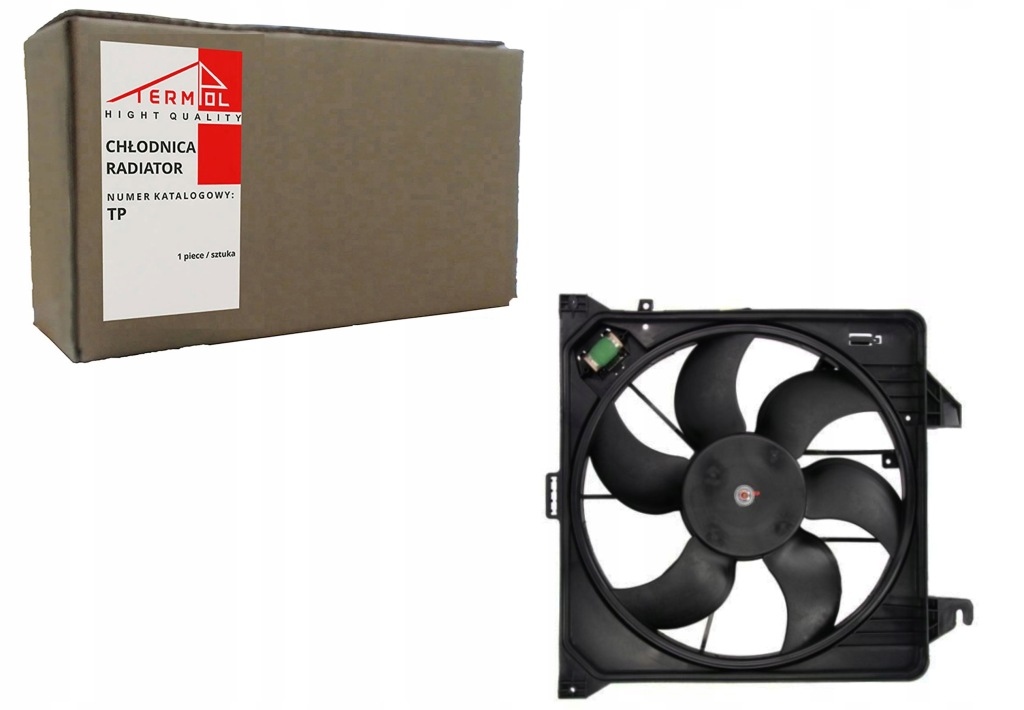 Купить Вентилятор радиатора ford transit connect 1.8 02-